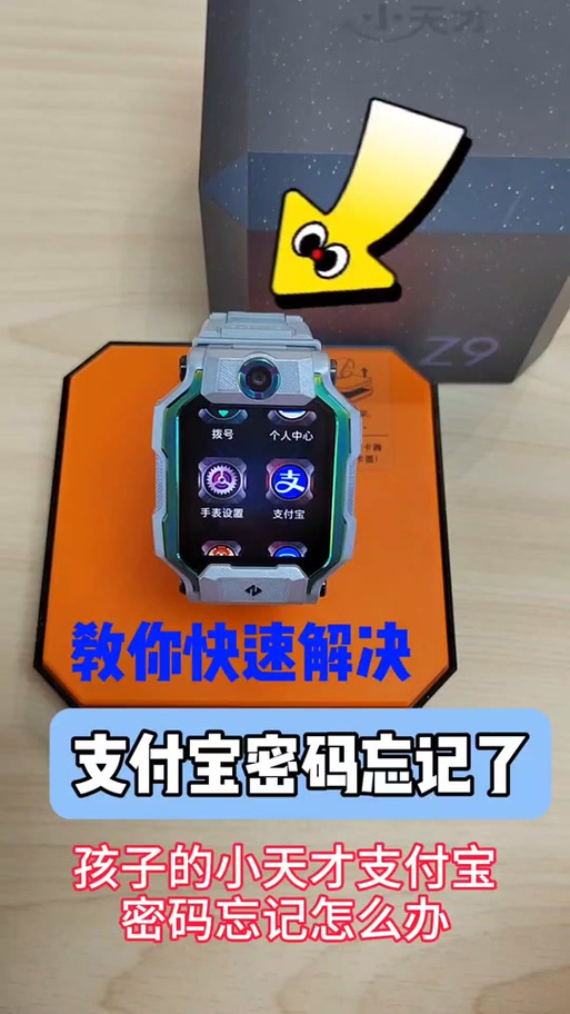 小天才手表怎么绑定支付宝付款图标