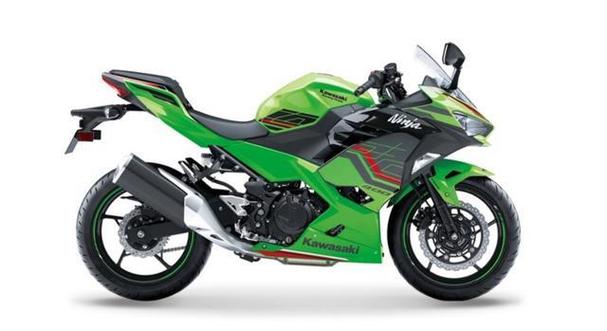 川崎ninja400黑绿色图标