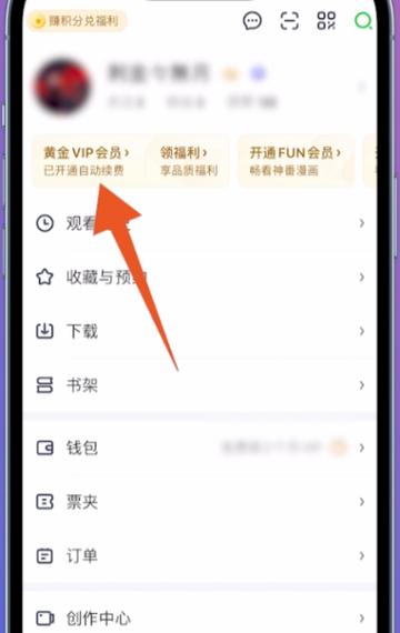 乐视会员取消连续包月图标