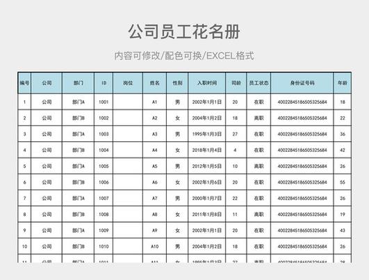 企业花名册游戏截图