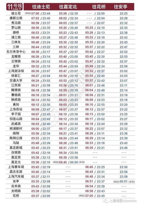11号线早上几点发车时间图标