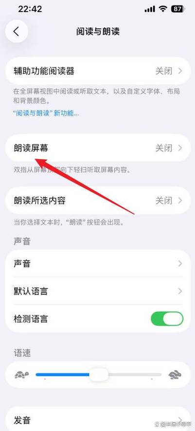 ios屏幕朗读器旁白已启用怎么关闭缩略图