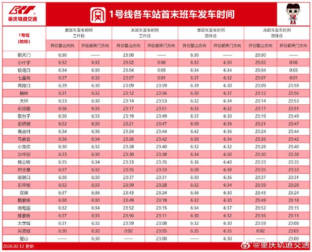 重庆西站到重庆北站地铁时间图标