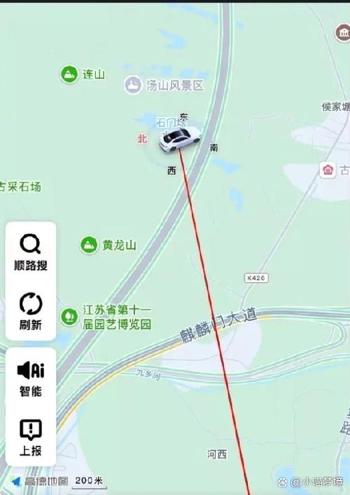 高德地图箭头一直指向北缩略图