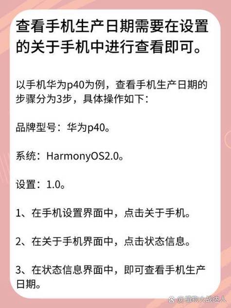 华为手机怎么判断生产日期游戏截图