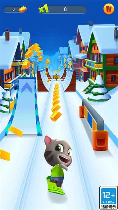 汤姆猫跑酷冰雪国服版下载缩略图