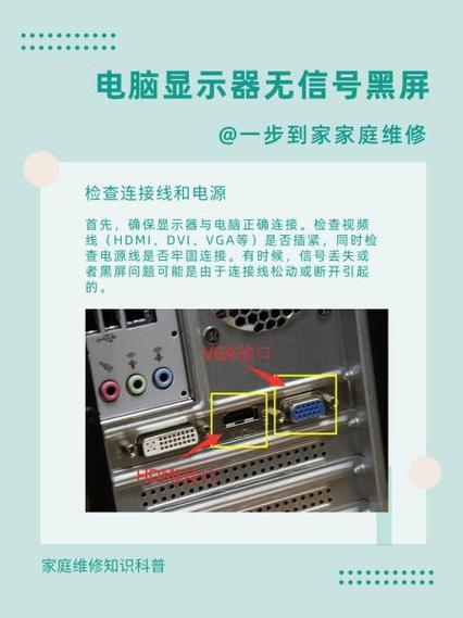 电脑显示器亮绿灯但不显示的解决方法图标