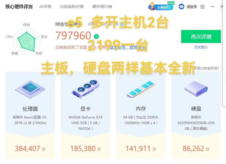 工作室多开主机配置图标