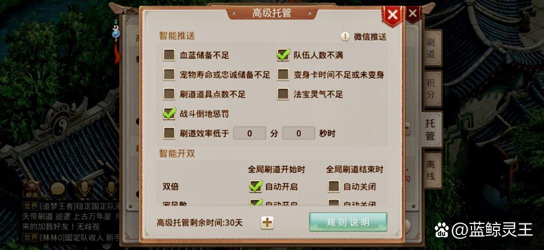 问道托管怎么设置不匹配队友