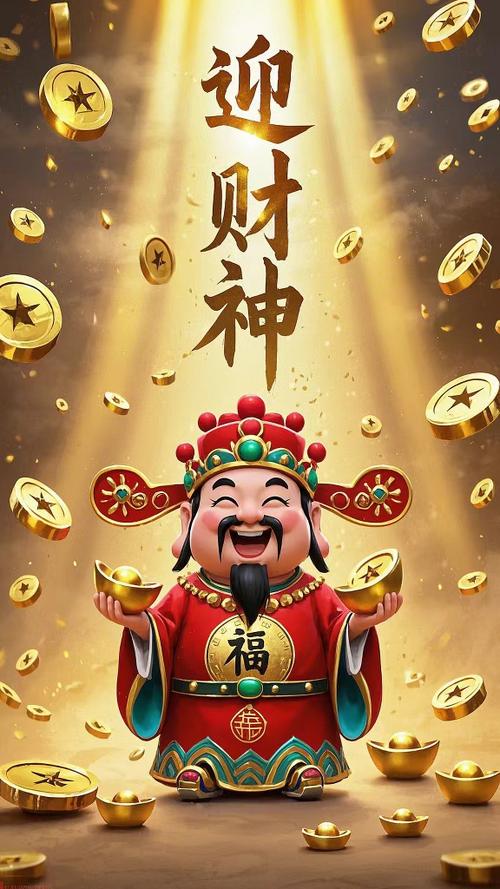 迎财神的财神爷是谁图标