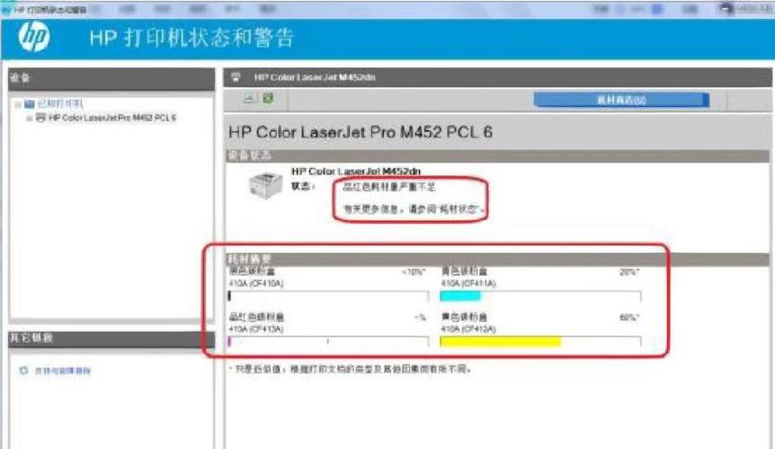 如何查看惠普打印机的剩余墨量缩略图