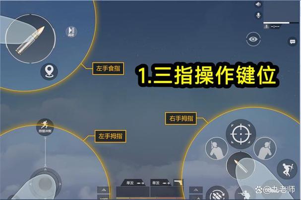 和平精英神器键位设置图标
