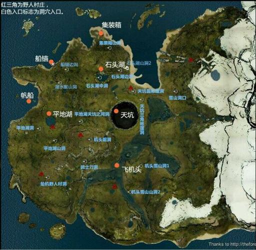 森林地图按什么键打开图标