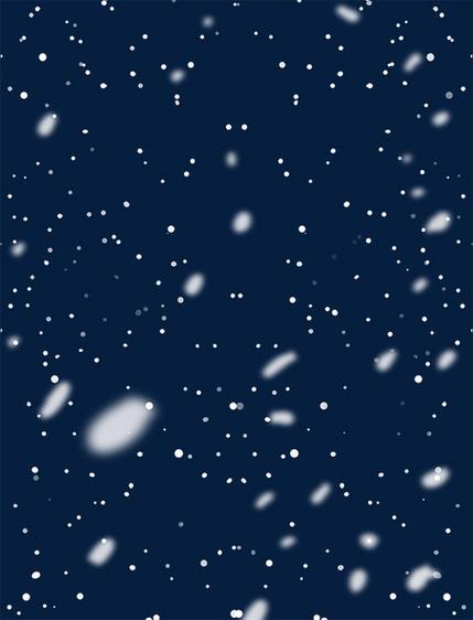 雪花纷飞的视频素材缩略图