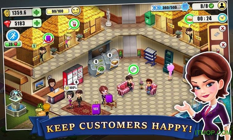 酒店大亨无限金币版下载图标