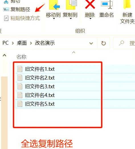 如何批量复制文件名缩略图