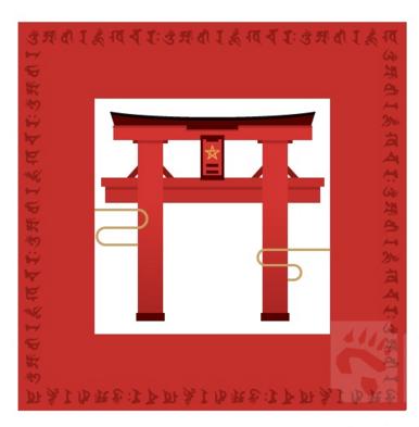 现世召唤阵图红色鸟居缩略图
