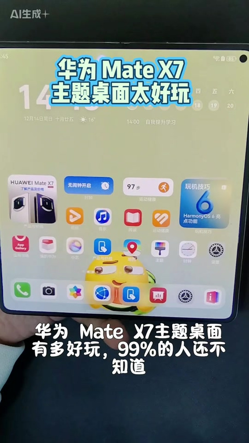华为手机桌面布局在哪个设置里面游戏截图