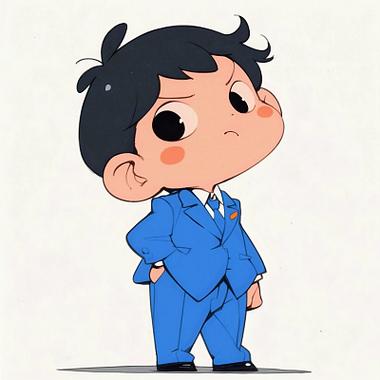 穿蓝色衣服的小男孩头像游戏截图