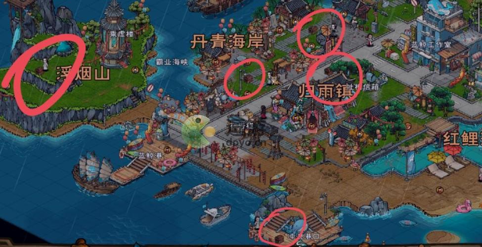 烟雨江湖隐藏宝藏获取方法图标