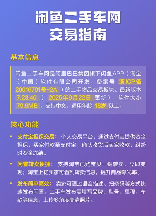闲鱼网二手车交易平台缩略图