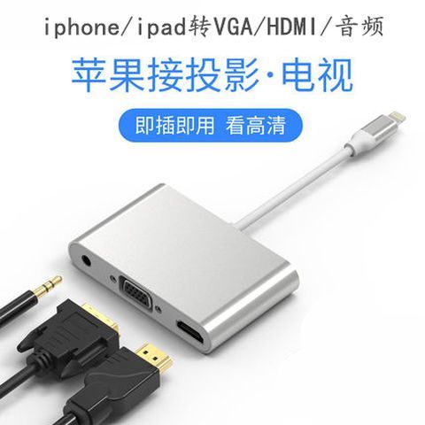 ipad用hdmi连接投影仪,为什么只有图像图标