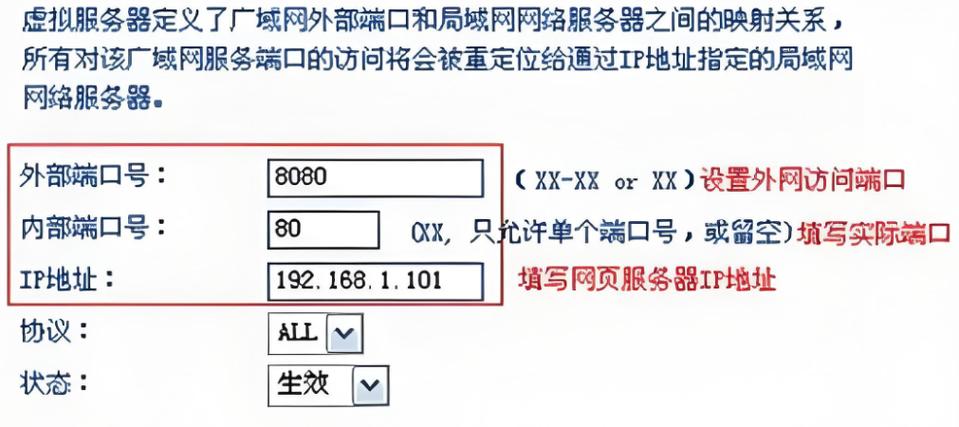 局域网网站是什么端口号游戏截图