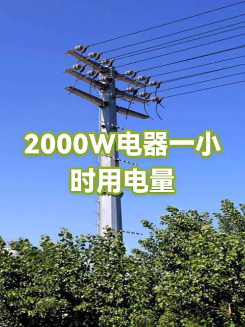 2000w的用电量计算公式图标