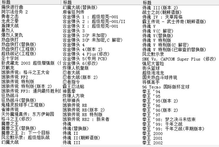 八十年代街机游戏目录图标
