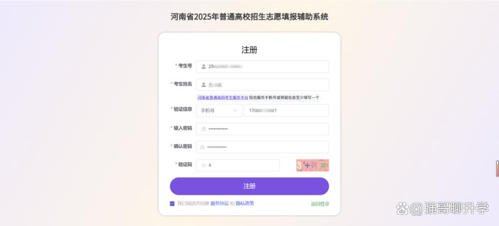 河南省志愿填报辅助系统缩略图