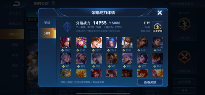 王者荣耀英雄胜率多少算合格游戏截图