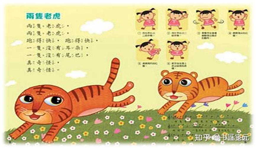 两只老虎歌曲儿歌图标
