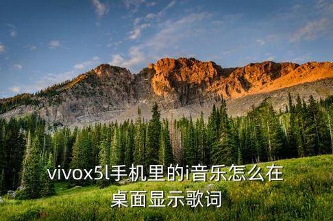 vivo手机应用i音乐开启桌面歌词图标