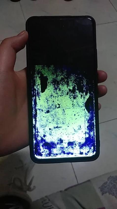 手机液晶屏幕漏液图标