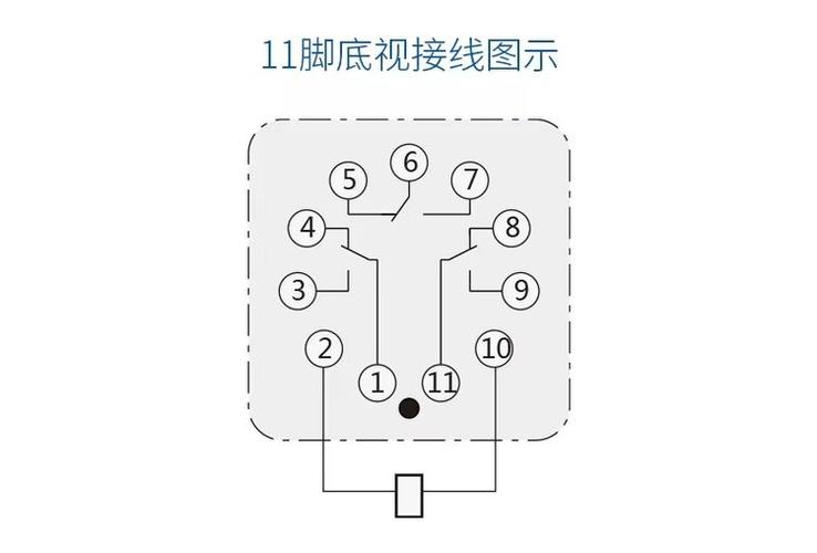 中间继电器怎么接线缩略图