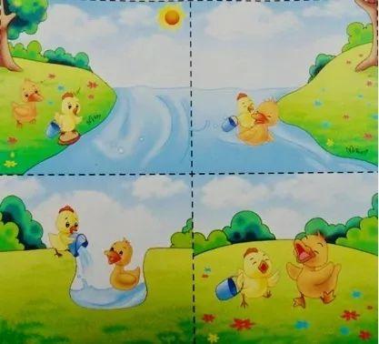 二年级小鸡落水看图写话缩略图
