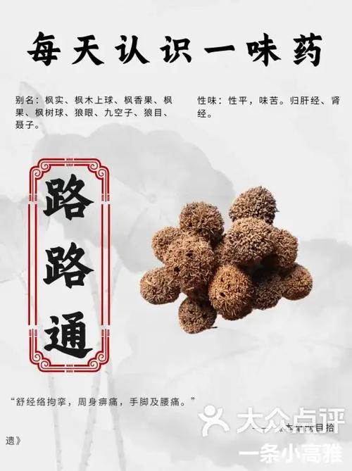路路通的配伍应用缩略图