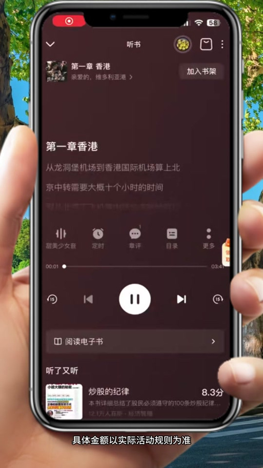 畅听听书怎么连续播放图标