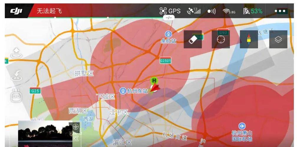 大疆禁飞区域地图缩略图