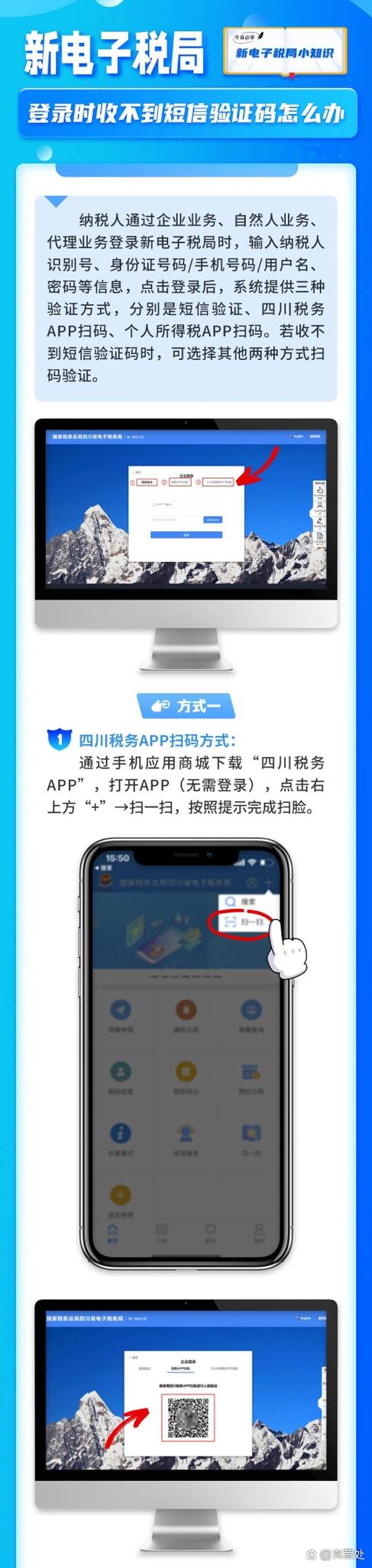 电子税务局登陆收不到验证码怎么办图标