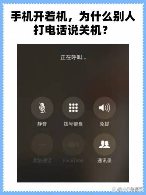 苹果手机关机后打电话是什么提示音图标