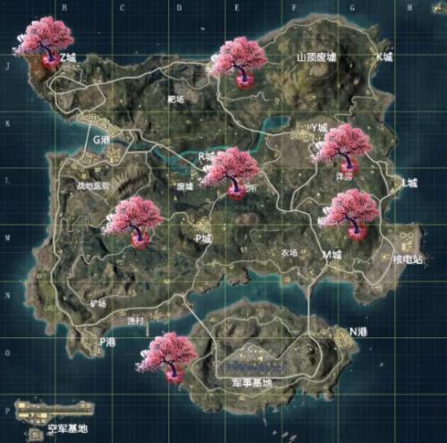 和平精英祈愿树刷新地点缩略图