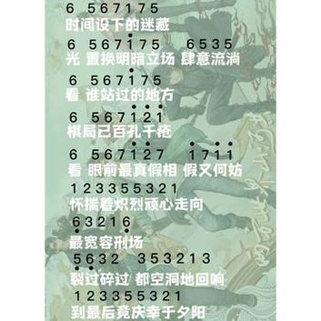 盗墓笔记十年人间竖笛简谱缩略图