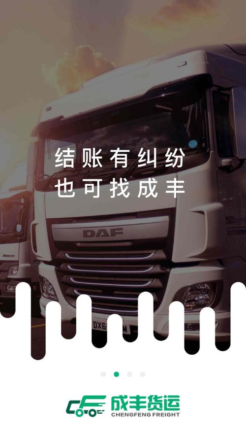 成丰货运司机端app下载安装游戏截图