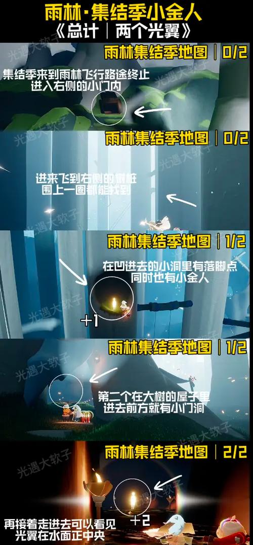 光遇所有小金人位置2026缩略图