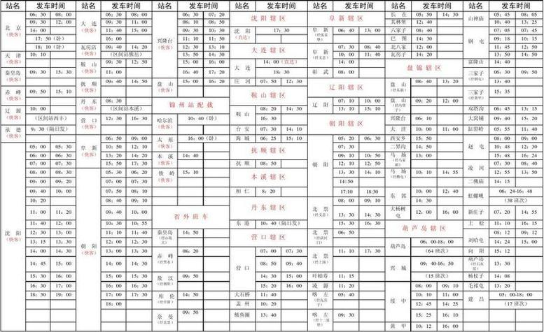 城南客运站2023年开行时刻表图标