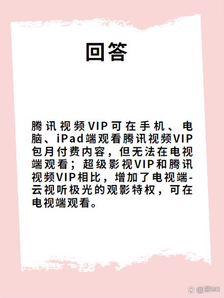 腾讯电视和手机会员可以一起用吗图标