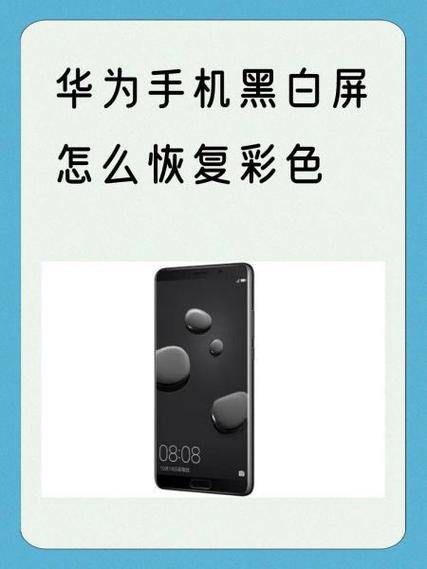 华为摄像头黑白怎么调成彩色图标