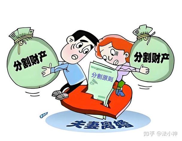 离婚财产分割怎么分配图标