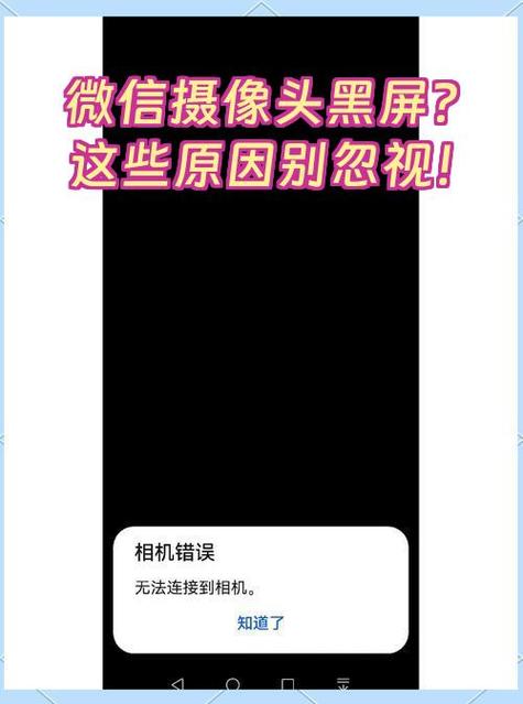 微信使用摄像头失败的原因图标